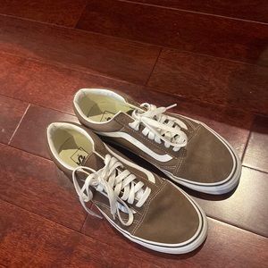 Vans old skool brown